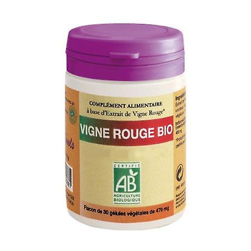 Organic Red Vine 30 capsules of 495mg