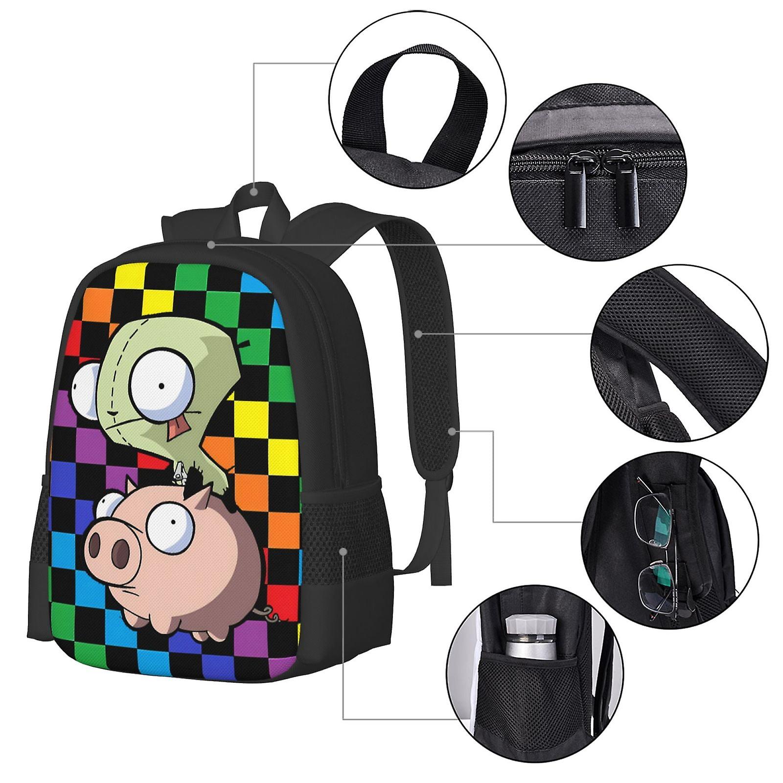 Purple Camo Backpack - Large Capacity School Bookbag With Laptop Sleeve For Teens & Adults - View #11