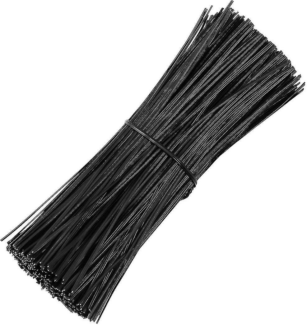 1000 PCS Plastic Coated Wire Ties Cable Wrap Organizer 15cm