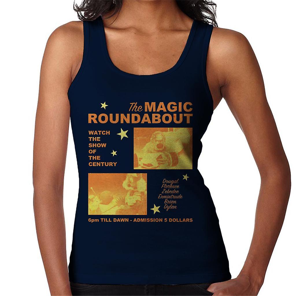 The Magic Roundabout Retro Show Poster Women's Vest