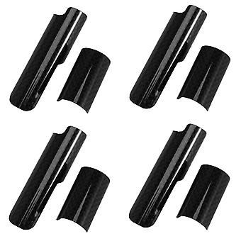 4x fiets ketting E haak beschermer voor vouwfiets achter driehoekige frame guard pad