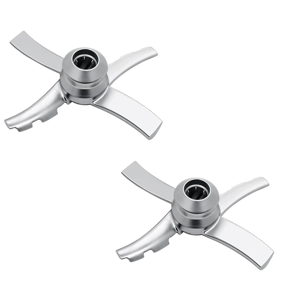 2PCS Replacement Paddle Blade for Creami NC300 Series , Mixing Blade Paddle NC301, CN305A, CN301CO Silver