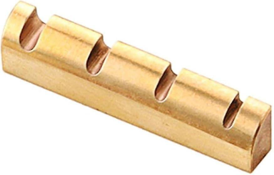 4-String Bass Guitar Electric Brass Nut Replacement Parts