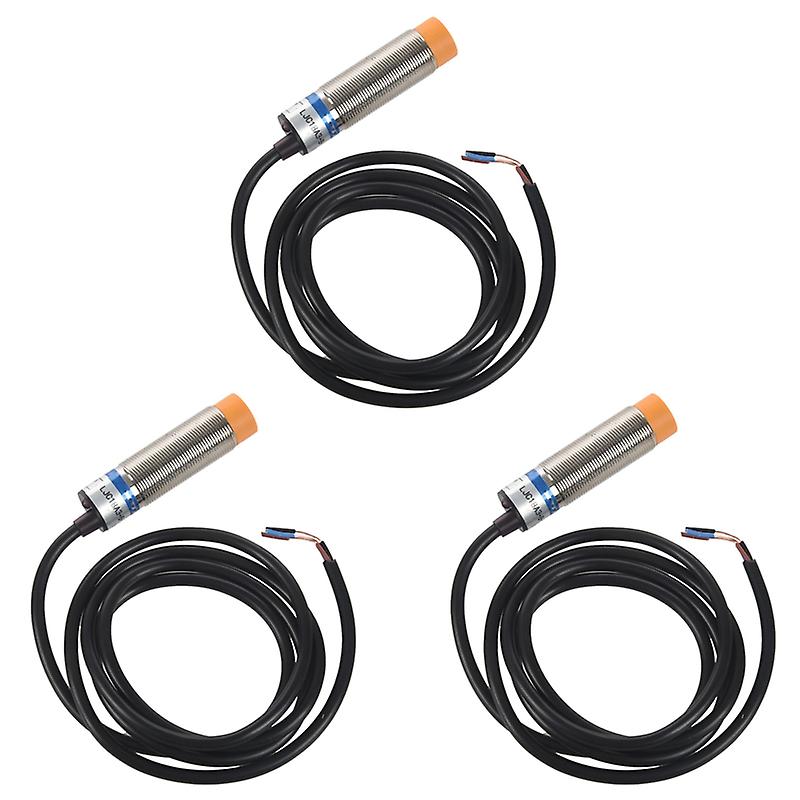 3x Ljc18a3-h-z/bx 1-10mm Capacitance Proximity Sensor Switch Npn No Dc 6-36v 300ma