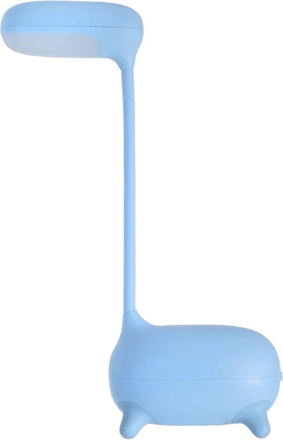 Bureau Chevet LED Lampe pour Chambre d'enfant Καμηλοπάρδαλη gradable, avec Batterie et USB, Matire Plastique, 2.5 W, Μπλε