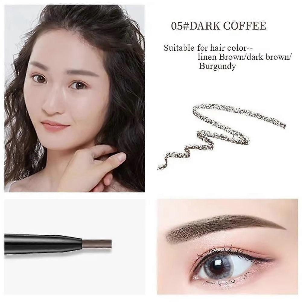 Waterproof Sweat Proof Eyebrow Pencil Long Lasting Natural Look Easy Application All Day Wear Smudge Proof