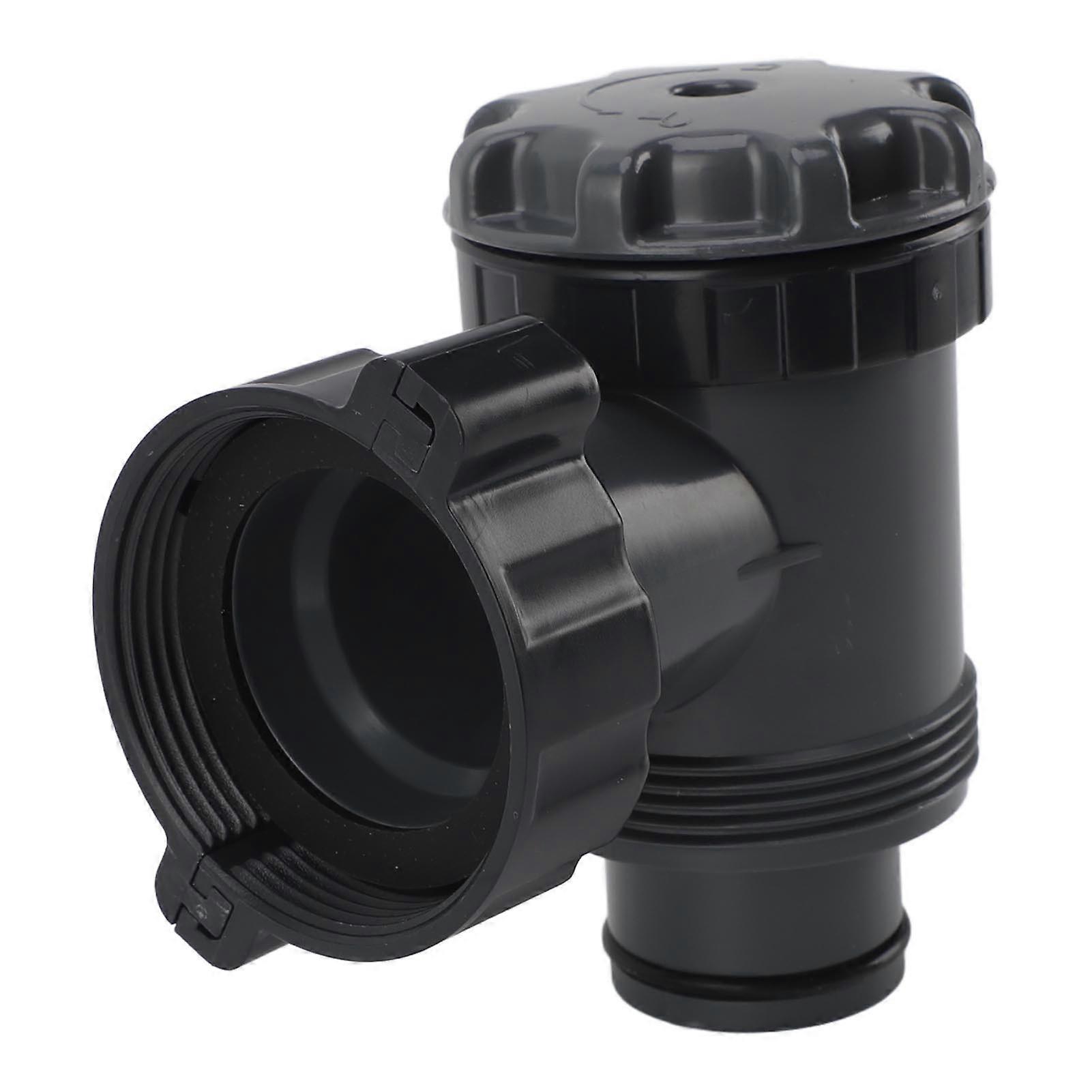 Swimming Pool Plunger Valve 38mm ABS Anti Clogging Efficient On Off Plunger Valves for Replacement