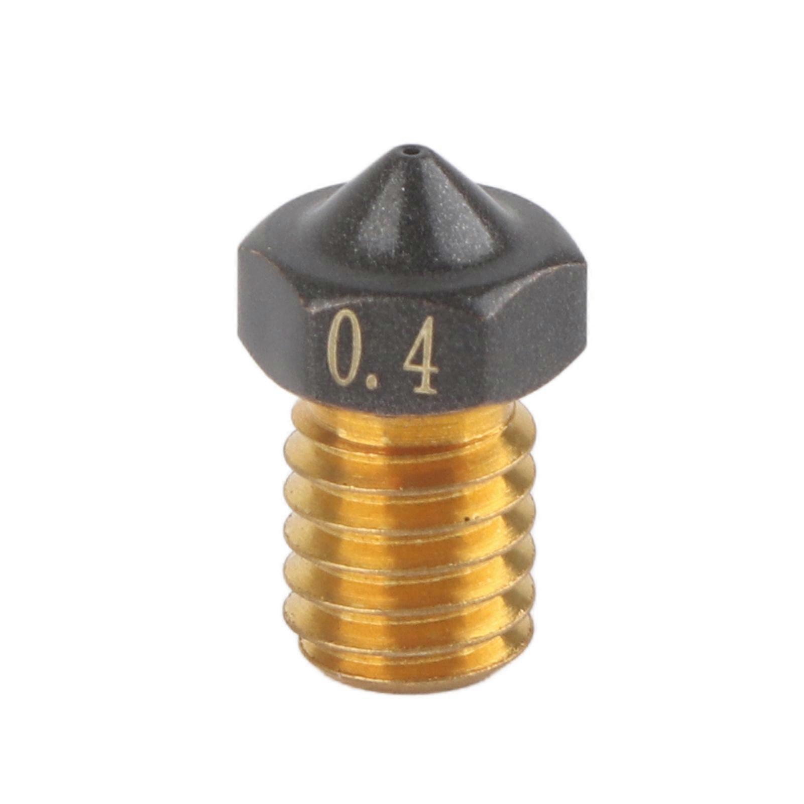 5pcs 3D Printer Extruder Nozzle for Ender 3D V6 3D Printers Brass Extruder Tips