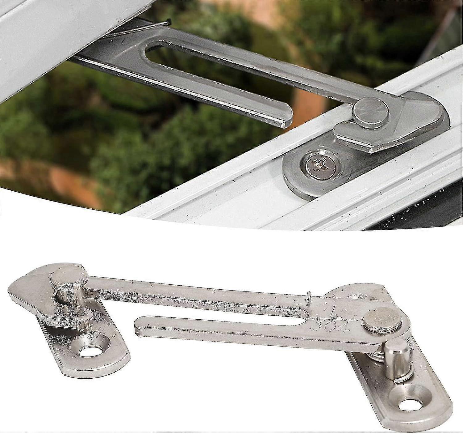 Window Stopper, Hardware Accessories Rugged And Durable Casement Window Limiter 2.5mm Thick For Window Sash Spacing Is 14-17mmleft