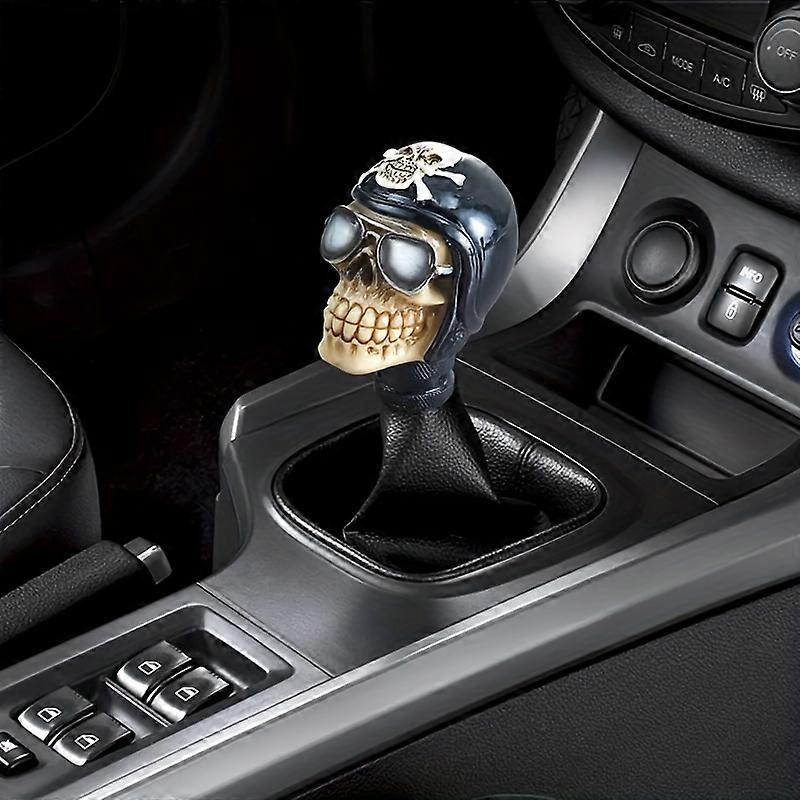 Cool Modification Car Gear Shift Knobs Skull Head Gear Manual Transmission Gear Shift Knob Shifter Lever