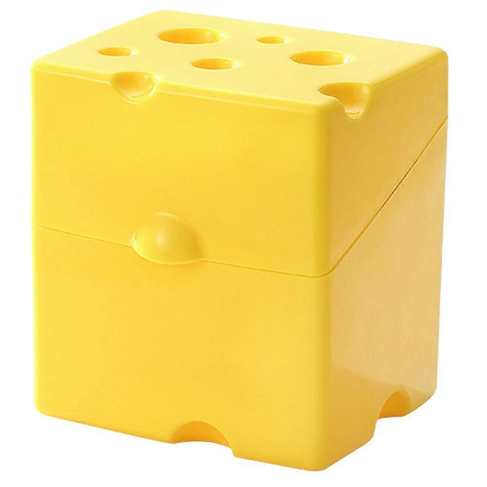 Sliced Cheese Storage Container Plastic Cheese Storage Case Refrigerator Cheese Box