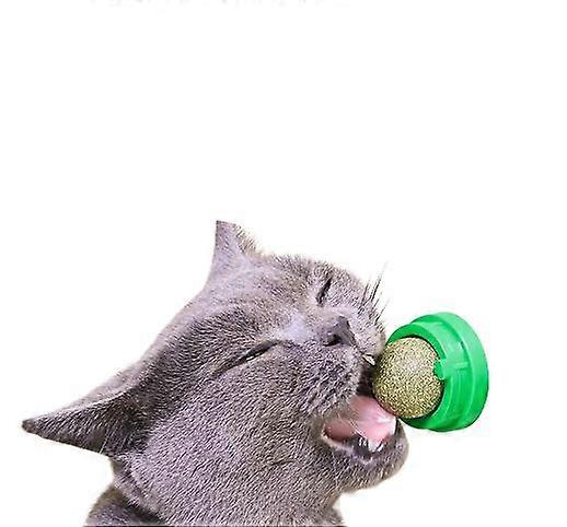 3 Catnip Balls Edible Cat Toys Cat Lick Safe Healthy Kitten Chew Toys