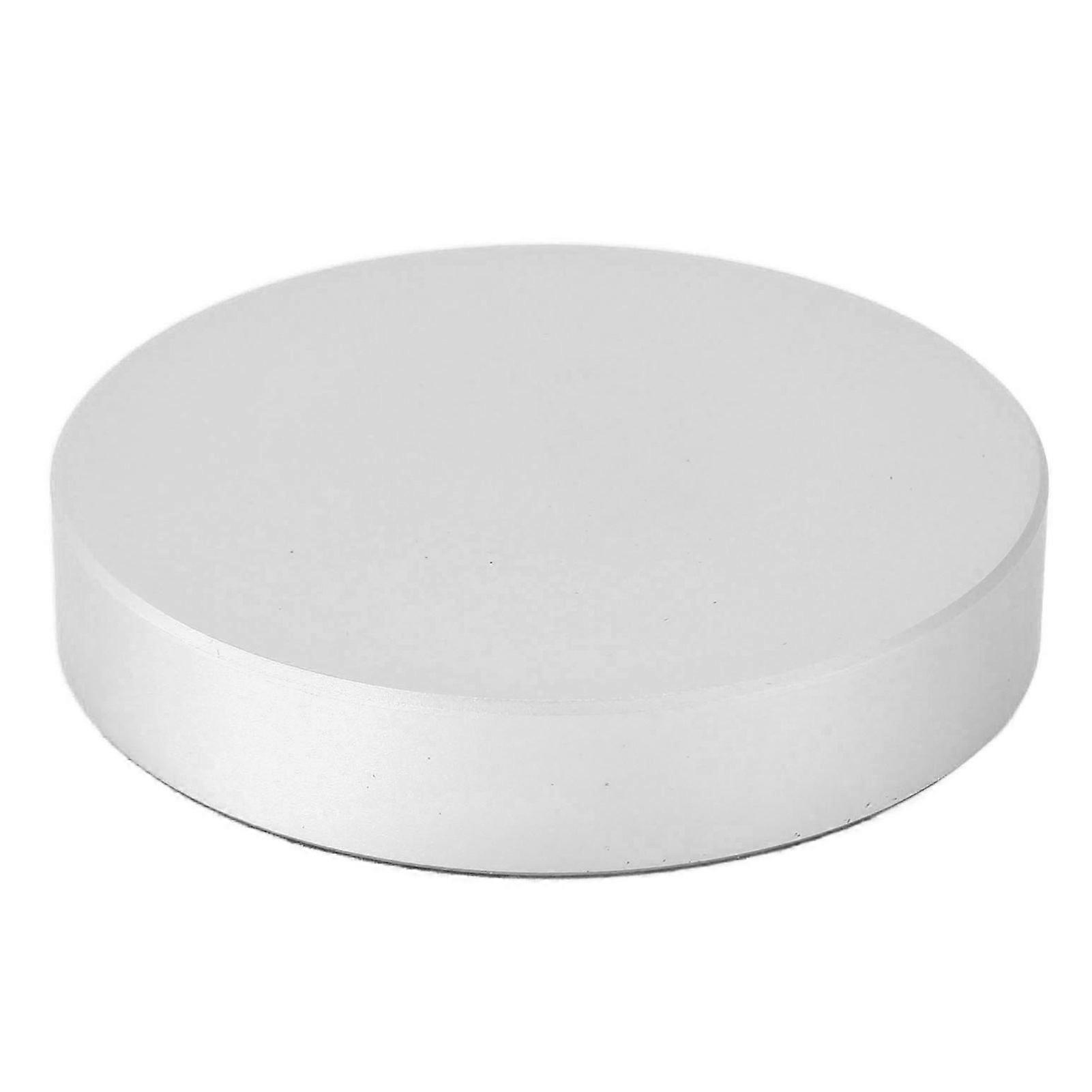 Disc Stabilizer Turntable Part Aluminum Alloy HiFi Record Weight Stabilizer Clamp for Vibration Balanced Silver