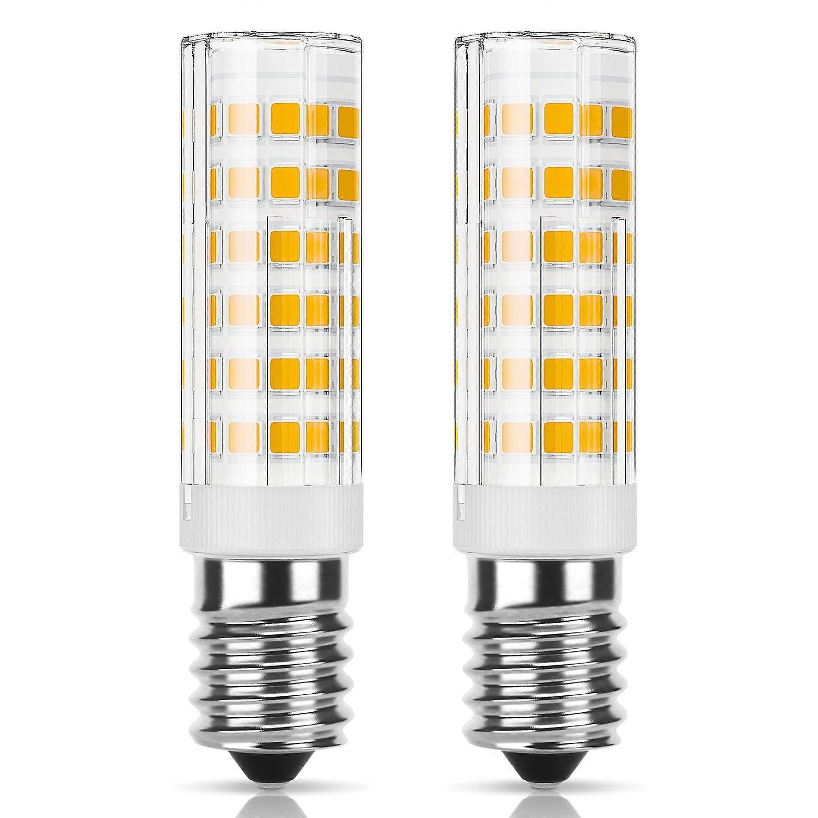 2 fiole LED E14 Hotte Aspirante, 5W quivalent 50W Halogne, Blanc Chaud 3000K 550LM, Non Dimmable