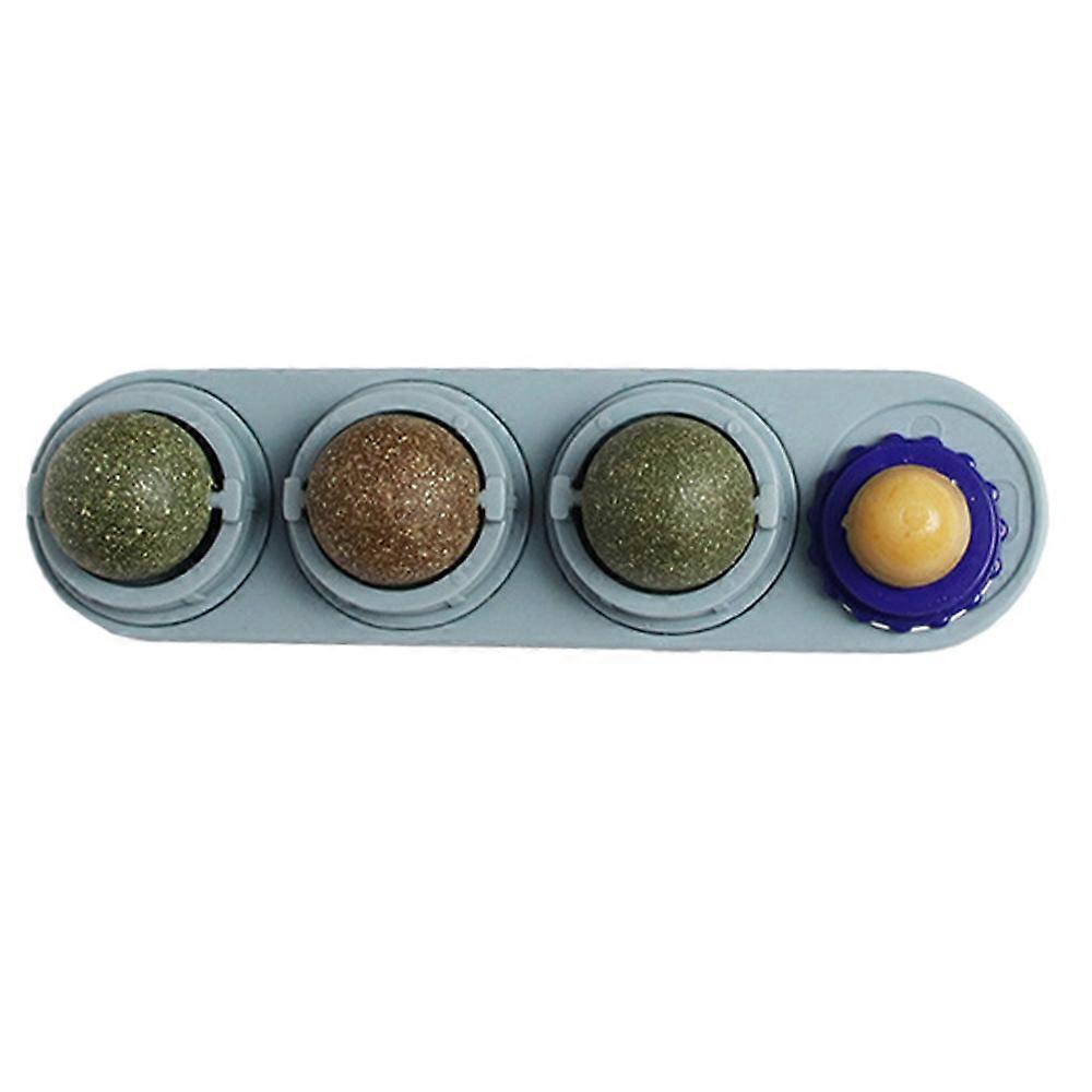 Phoenix Catnip ball cat licking edible kitten Toy Safe and healthy chewing toy tooth cleaning cat toy