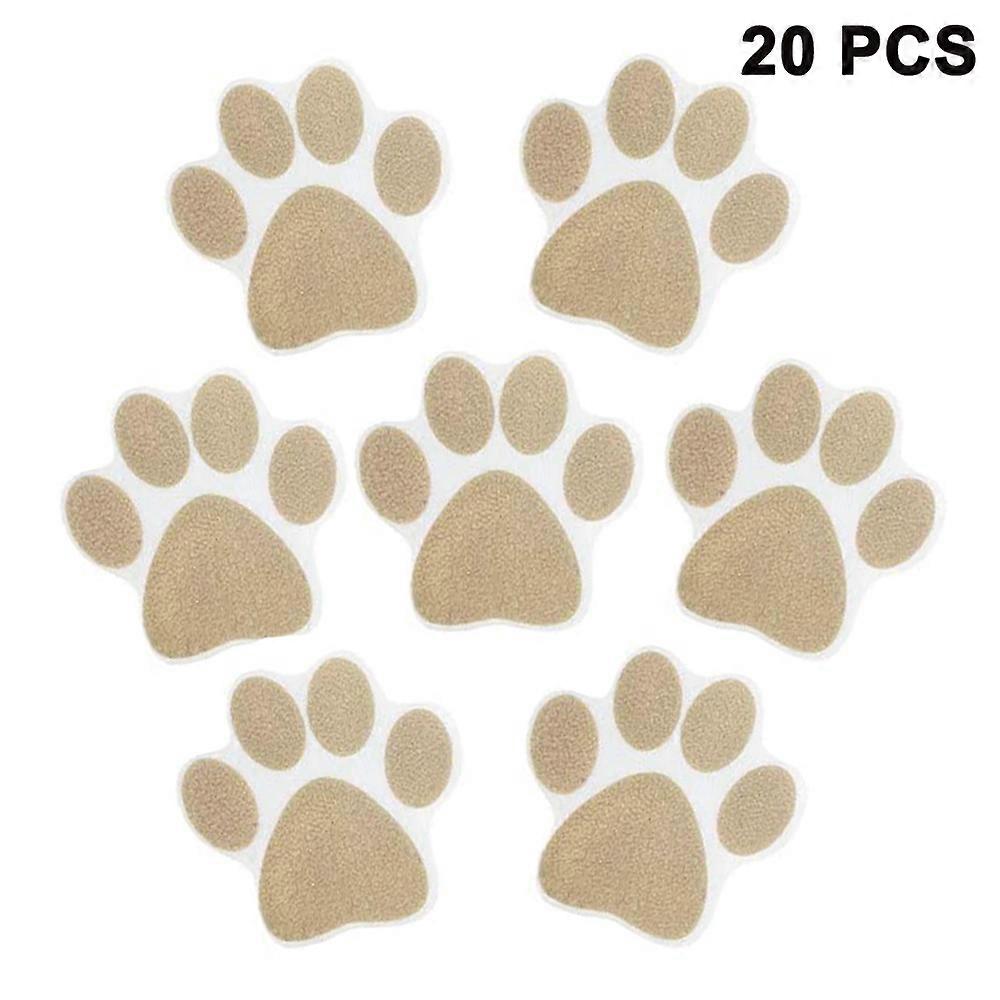 20個の滑り止めの浴槽のステッカー接着剤足のプリントバスは、浴槽のステッカー接着剤デカールのスリップ防止アップリケにノンスリップトラクションを踏む