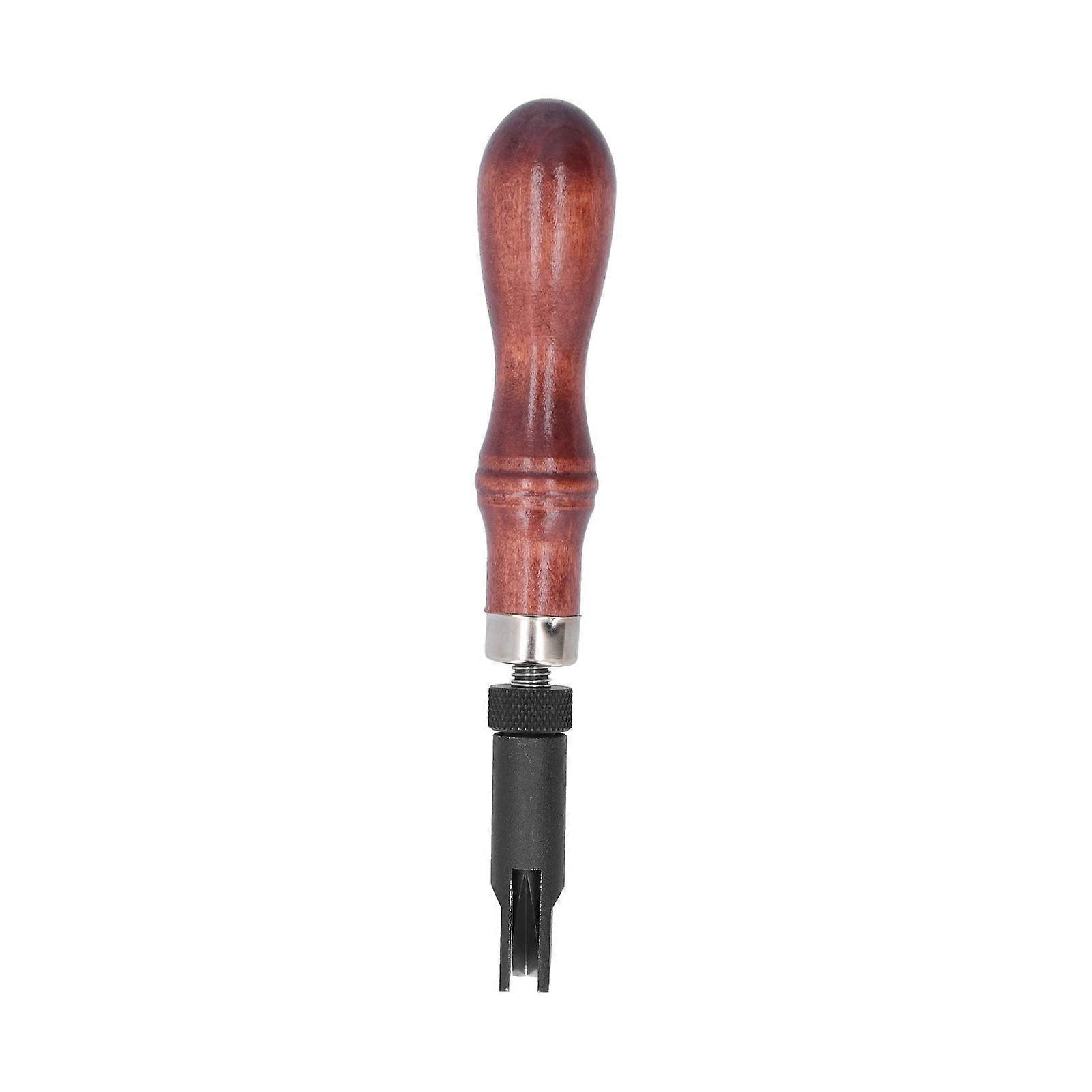 Leather V Groover Adjustable Length Exquisite Workmanship High Durability Groover V Type YEMAA