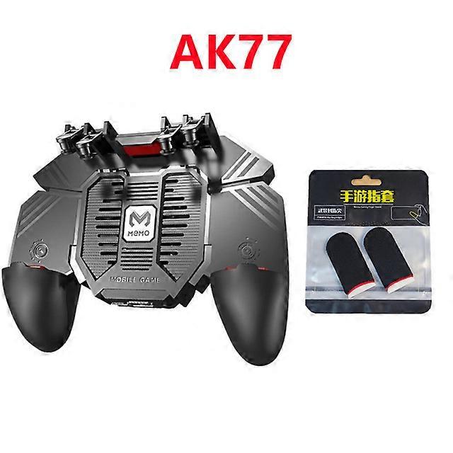6Trigger Mobile Game Controller Metall Trigger Schießen Free Fire Gamepad Joystick L1R1 L2R2 Gaming Grip Gamepad für IOS Android