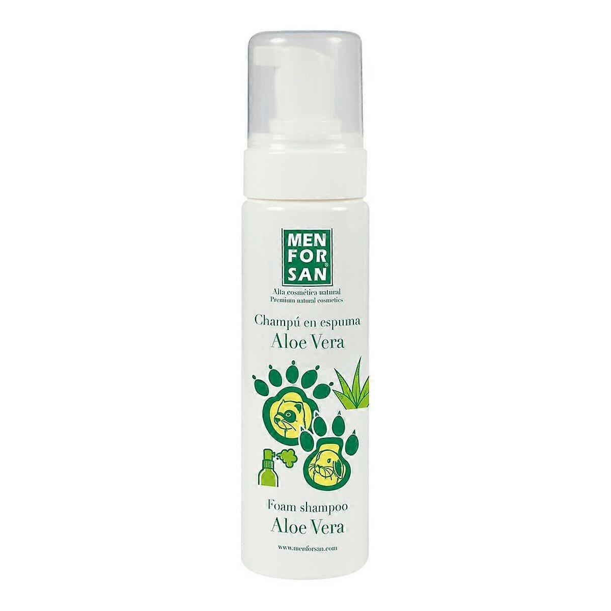 Shampoo Menforsan Foam Aloe Vera Rodents Ferret 200 ml