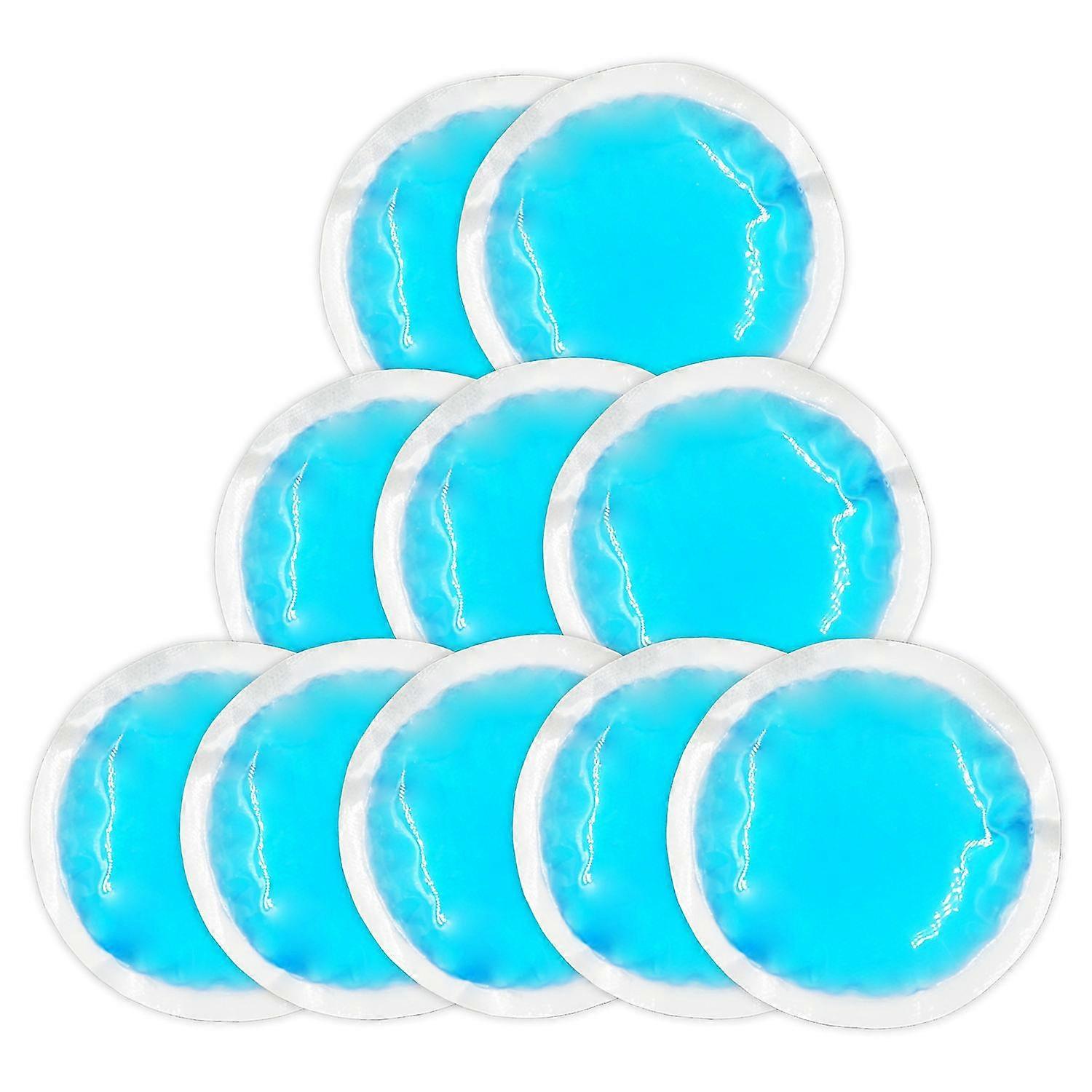 10-pack of gel ice packs for hot and cold compresses