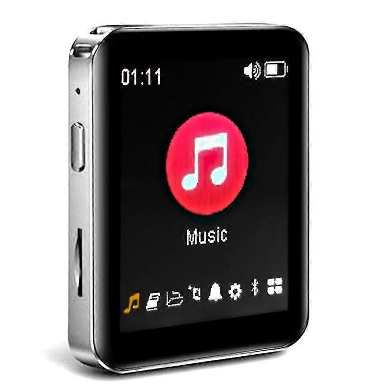 X1 Touch Screen MP3 Player Portable Music Player with Speaker FM Radio Recorder Bluetooth-Compatible HiFi Sound Quality-B