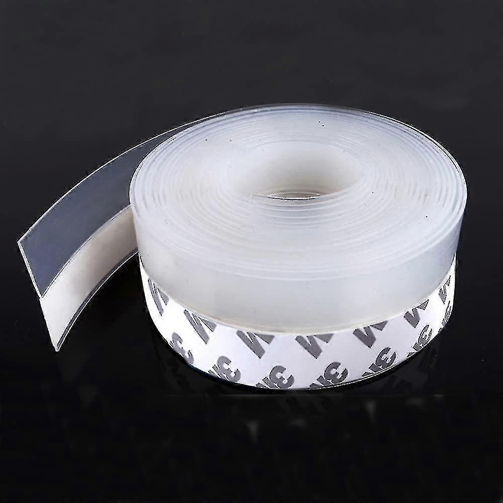 Silicone Seal Door Strip Bottom - 8m/26ft (w: 35mm) Silicone Sealing Sticker Self Adhesive Weather Stripping For Gaps A