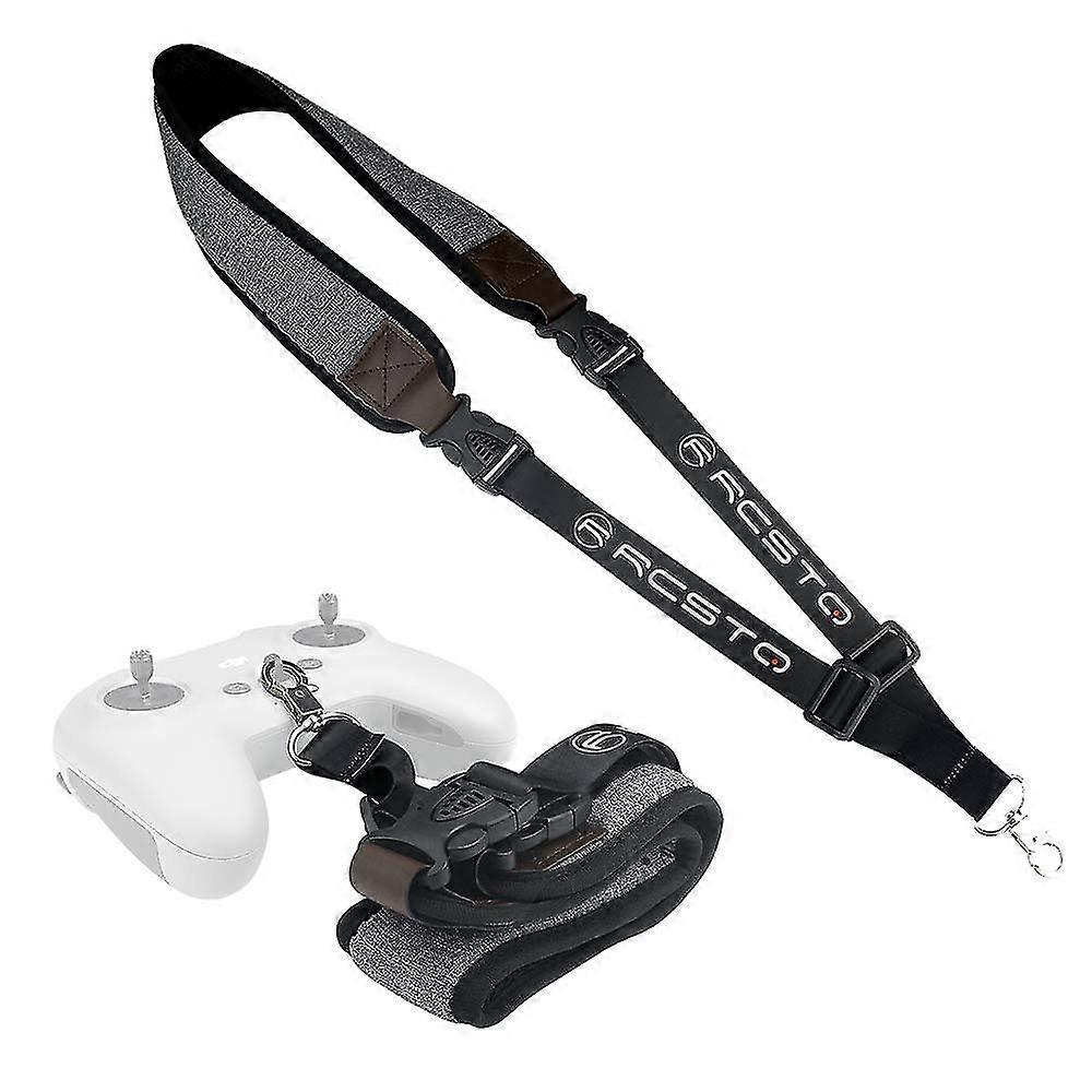 Adjustable Neck Strap For Dji Fpv Radio Control 2 Remote Control Wide Lanyard Neck Strap Accessory Collar (thick)
