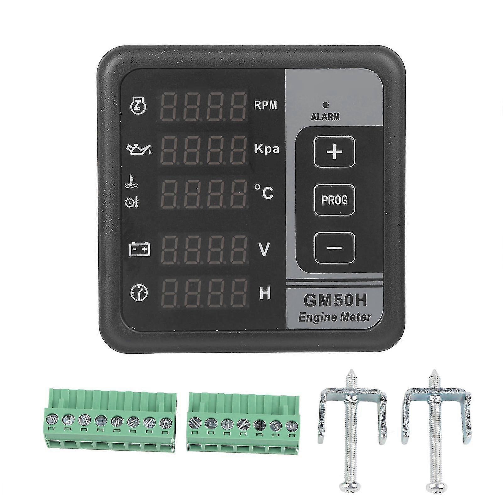 Gm50h engine digital display meter multifunctional high accuracy generator accessories