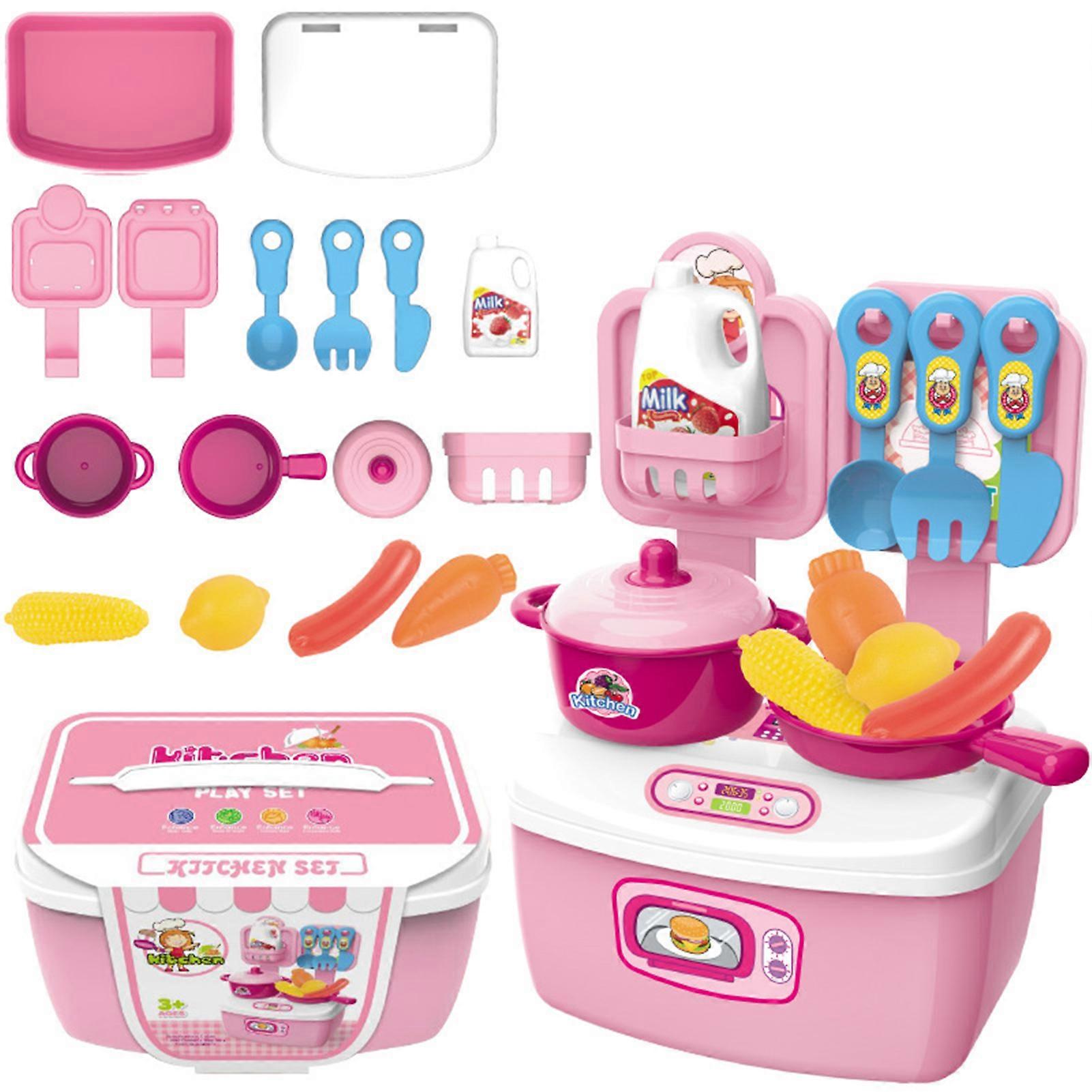 Children Pretend Play Toys Set Funny Simulation Kitchen Tools Medical Dresser Toys Set for Children Interactive Toys Set