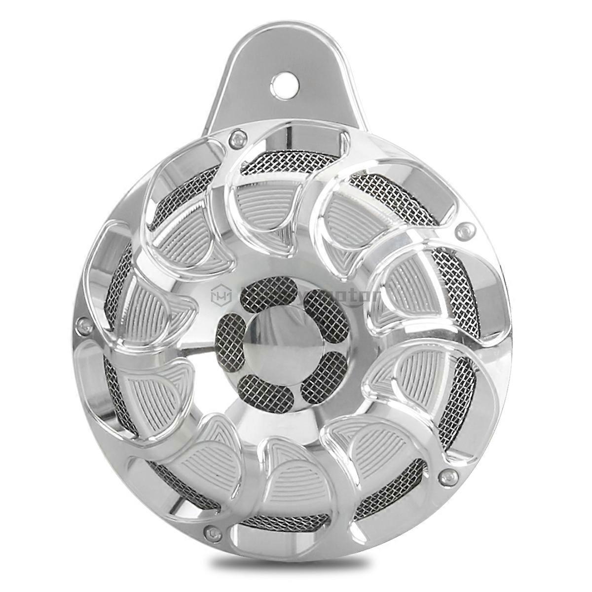 ハーレービッグツインツーリングロードエレクトラストリートグライドキングFLHX FLHR FLTR FLHT 1991-2021用のクロームCNCドリフトビレットホーンキット