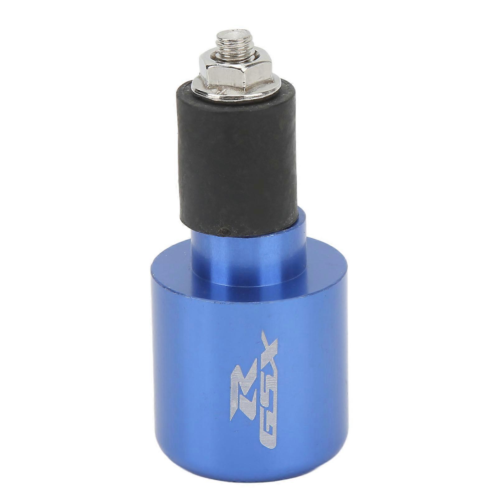 Motorcycle Handlebar Grips Bar End Plug Comfortable Hand Grip End Cap Replacement for GSXR600 2001?2014 Blue