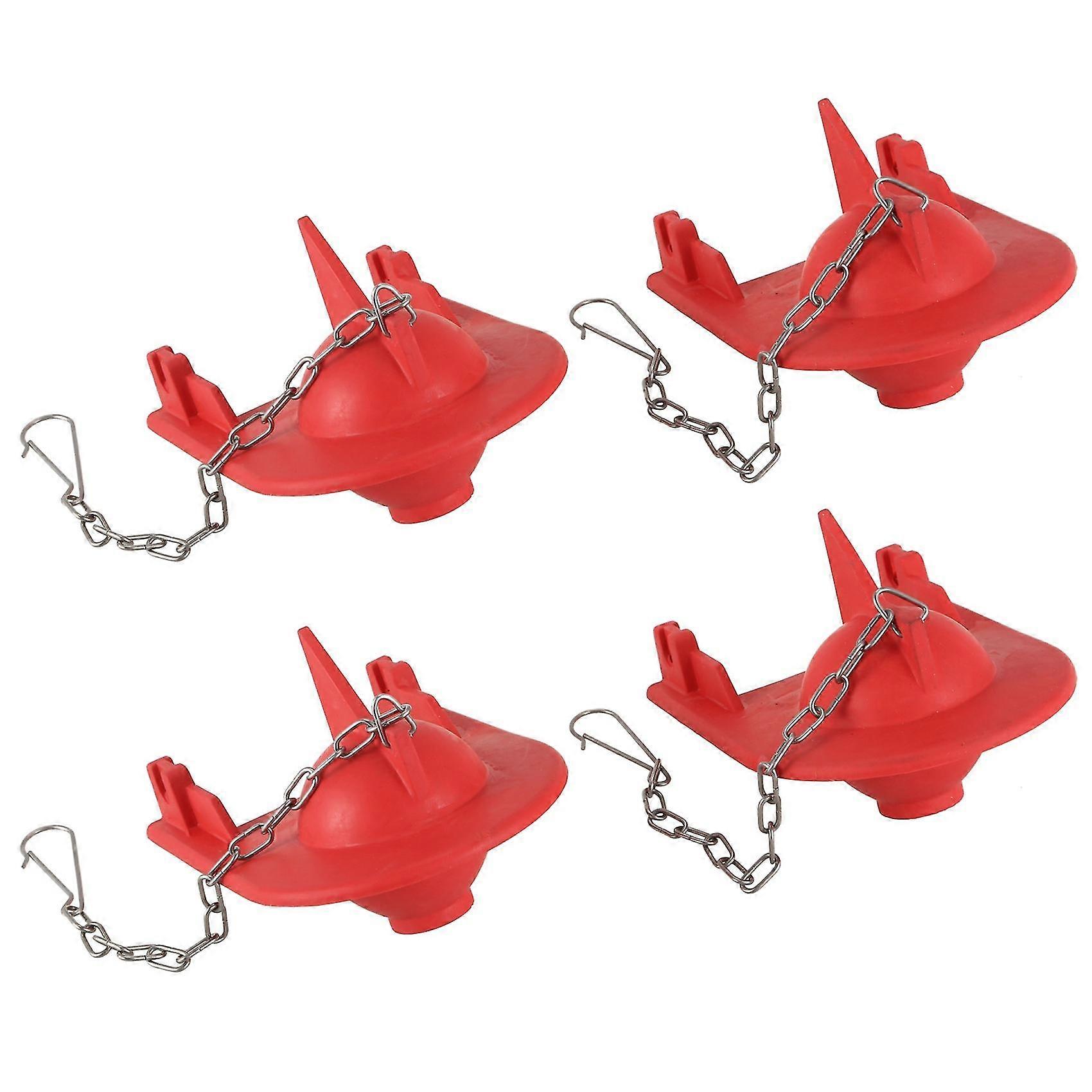 4 Pack Toilet Flapper Replacement For Hinge-style Parts 84995 And 1000490 Flapper Replacement Water
