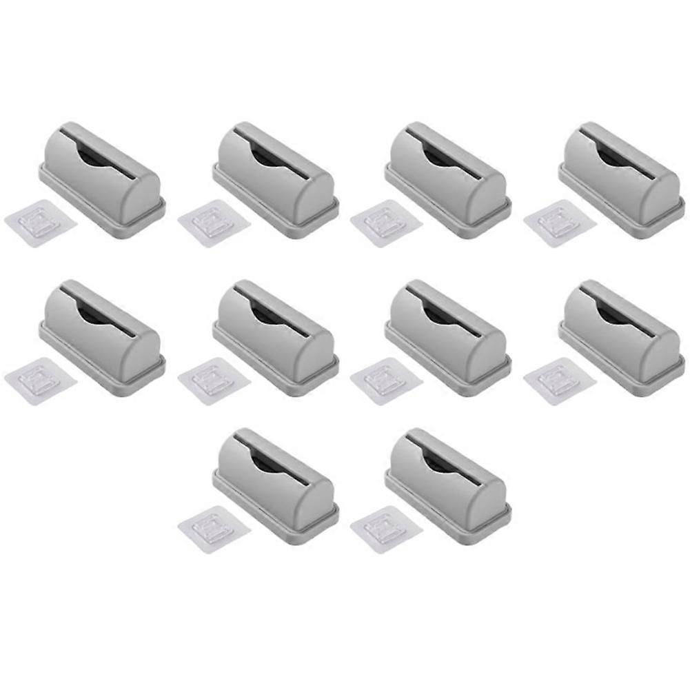 Home Simple Punch-Free Garbage Bag Storage Box Wall-Mounted Pull-Out Storage Box Simple Garbage Bag Storage Box A