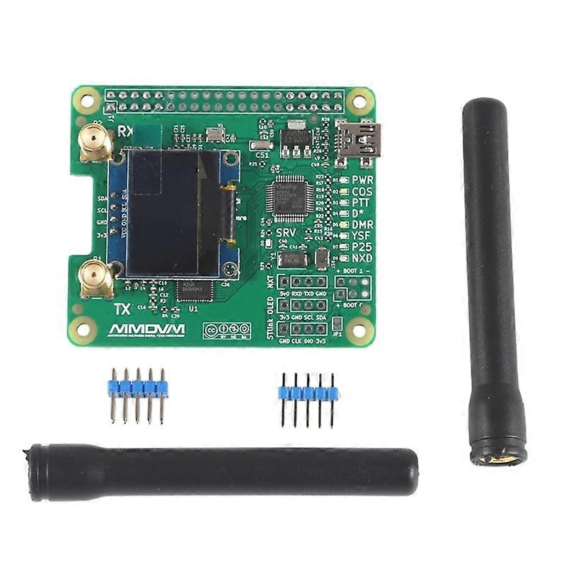 MMDVM Duplex Hotspot Module OLED Schermo Doppio Cappello Supporto P25 Slot1 2