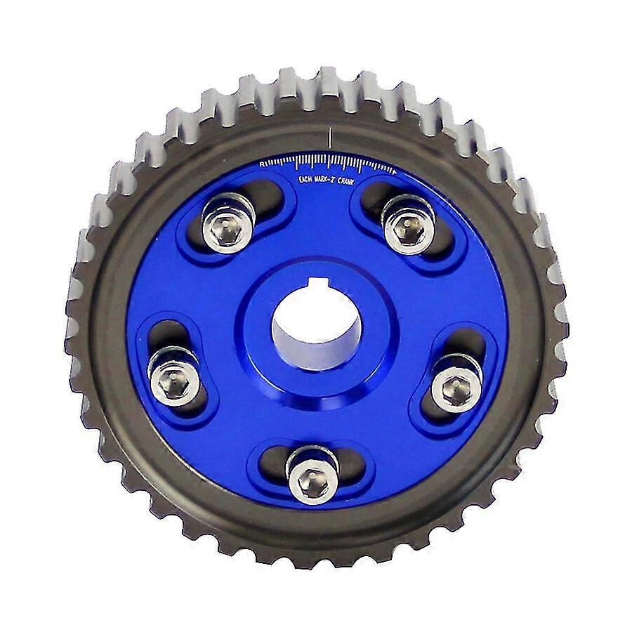 Adjustable Cam Gears Pulley Timing Gear For D15 D16 Sohc D-series 88-00 Del Sol 93-97 Blue