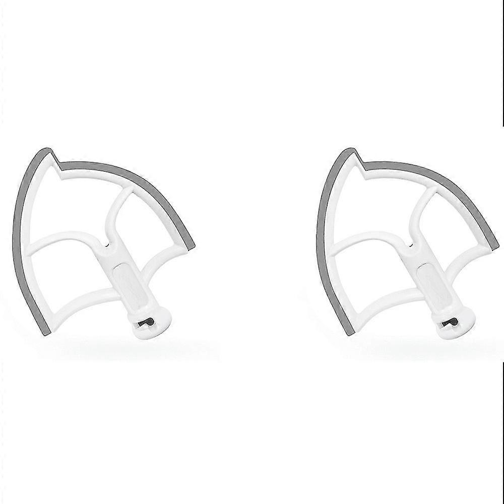 2 Pcs Flex Edge Beater For Kitchenaid 6qt Tilt-head Stand Mixer,food Processor Accessory,kitchenaid