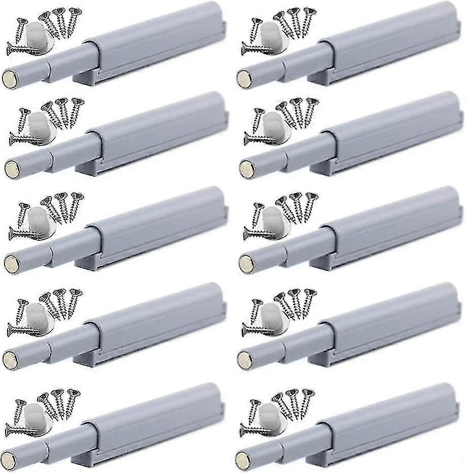 Push-to-open Magnetic Latches Open And Close The Door With A Simple Push (10pcs)