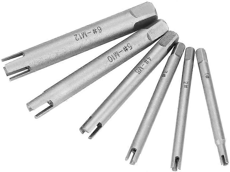 Tap Extractor - Broken Head Tap Extractor Steel Tap Extractor Set (6 Set)