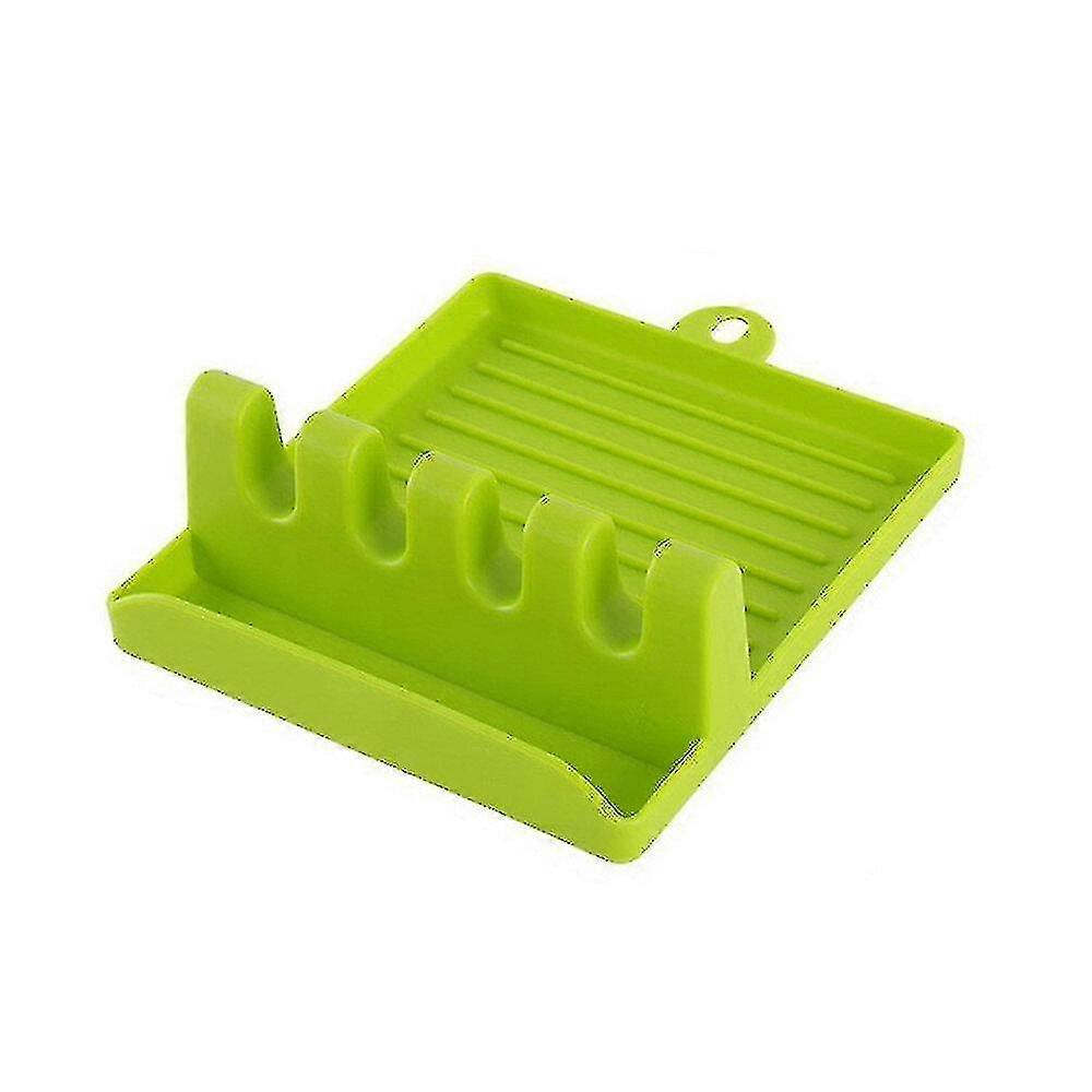 3pcs Ing Tools Kit Silic/pp Spoon Rest Utensil Spatula H Ant Stora