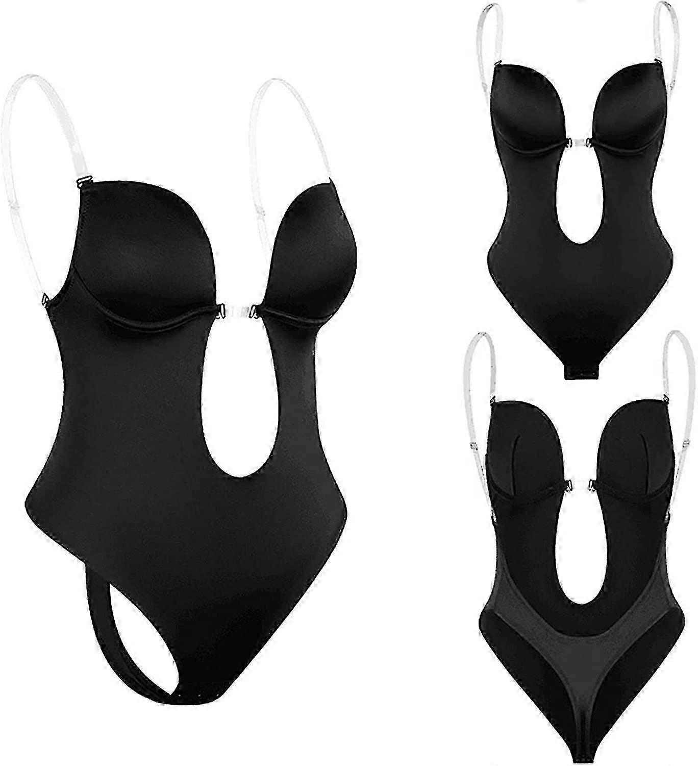 Kvinders bodyerdragter Rygløs U Dyk Bodysuits Rygløs Body Shaper BH