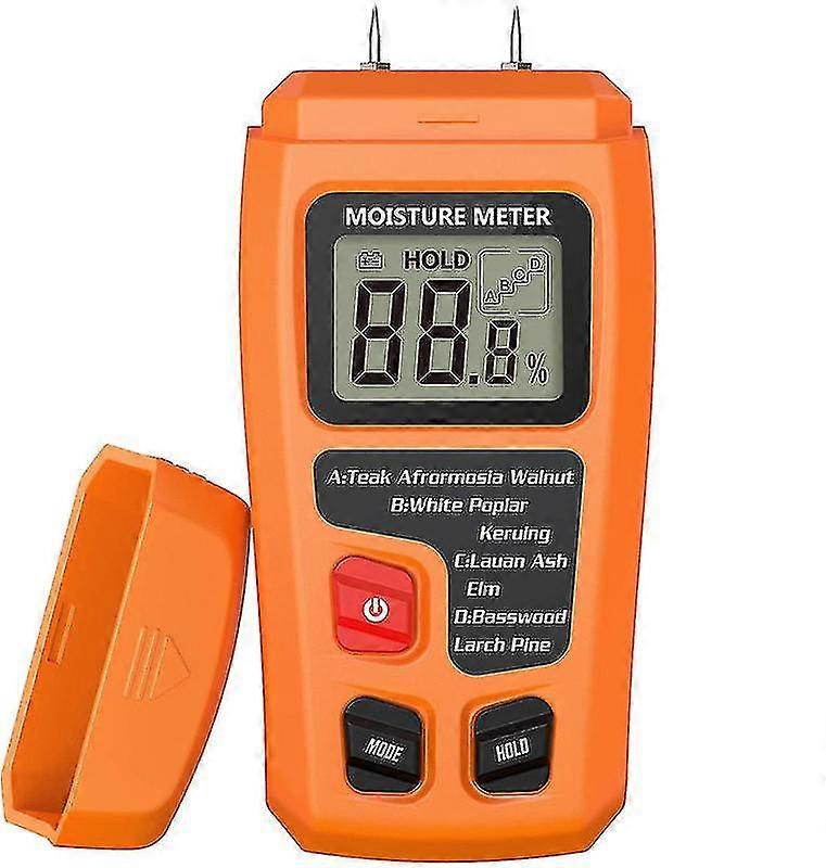 Moisure Damp Digital Meter Handheld Moisture Tester Detector For Wood Firewood Cardboard