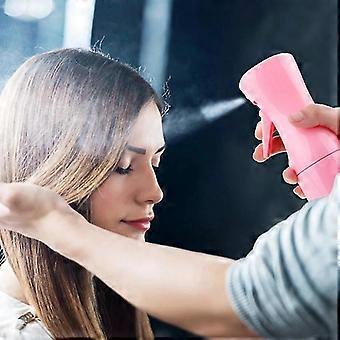 Rosa 300ML Sprühflasche + Friseurclip + spitzer Schwanzkamm + Haarstyling-Kamm-Kit Home Salon DIY To