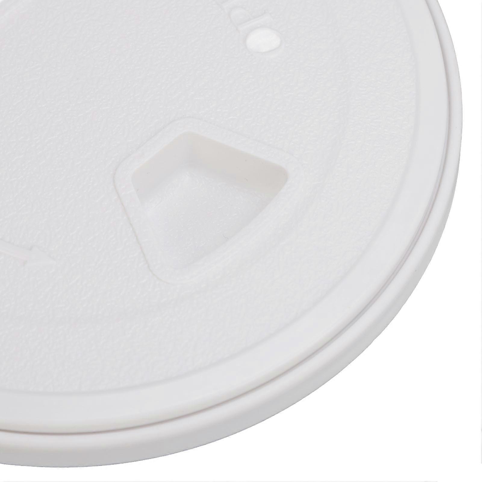 Round Access Hatch Cover Marine Out Deck Lid Plate Tightly Sealed Waterproof for Marine Yacht Ship 9inch