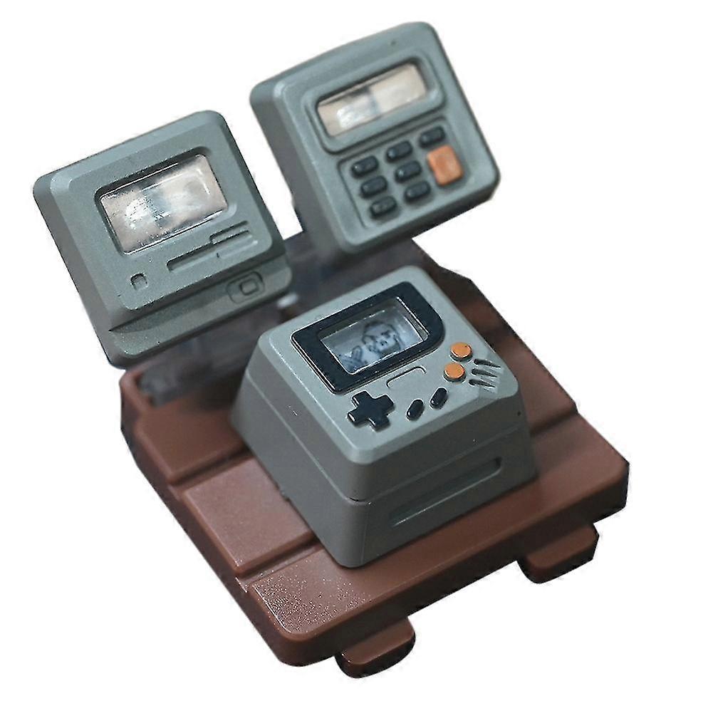 K04 Keyboard Keycaps 3 In1 Kit For Mechanical Classic Retro Cute Key Cap Cute Button Personalized Keycaps Grey