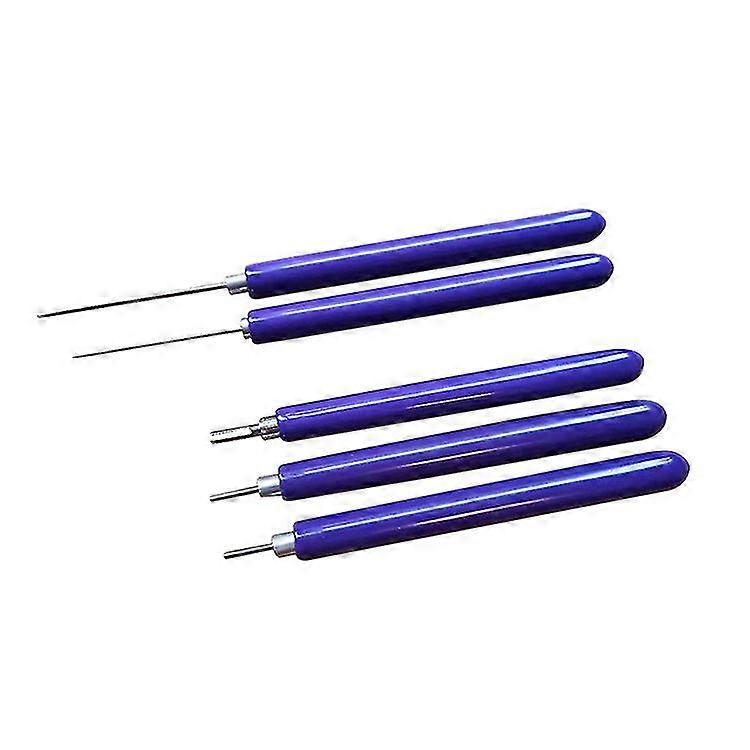 5pcs Different Size Slotted Tools Rolling Curling Quilling Pen