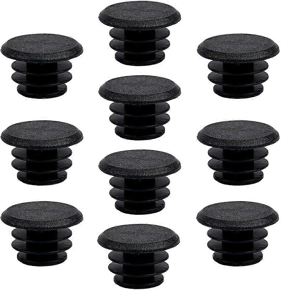 10PCS Plastic Handlebar Bar End Plugs Bicycle Handlebar End Caps with 21mm Across Fins Bike Accessories for Road Mountain Bike Most Bicycle Handlebar