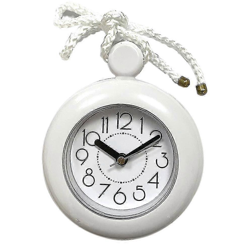 Waterproof Bathroom Clock Wall Watch Can Be Hung With Towel Wall Clock Desk Clock Dual-purpose Clock