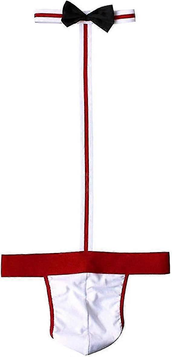 Mni Homme Maillot de bain de plage Suspendus String Thong Serveur Borat Sous-vêtements G-strings Thongs