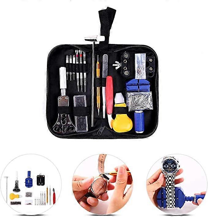 Watch Repair Kit, 147 Professional Spring Bar Repair Tools, Watch Battery Replacement Tool Kit