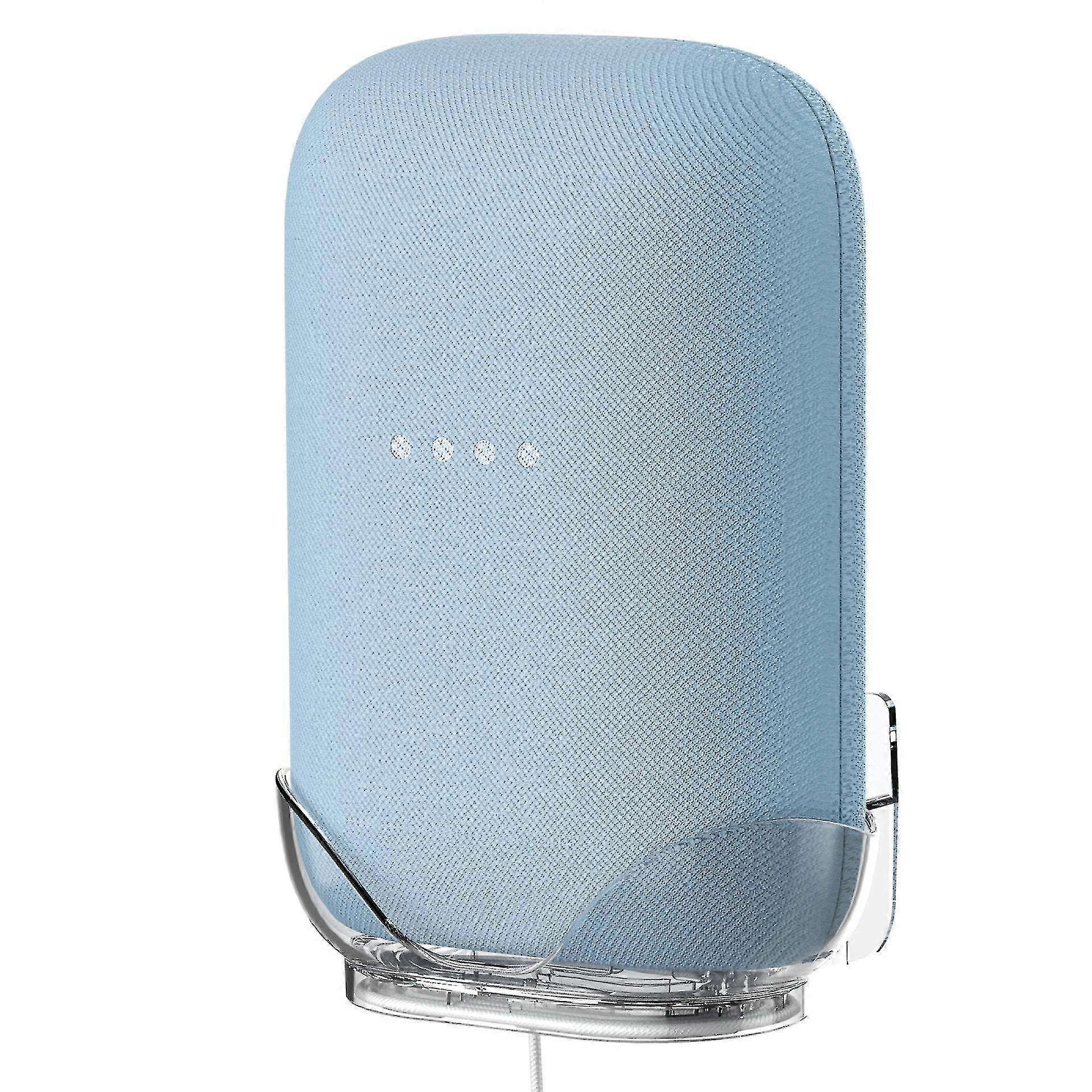 Wall Mount Holder For Google Nest Audio Built-in Cable Manager Speaker Shelf Stand